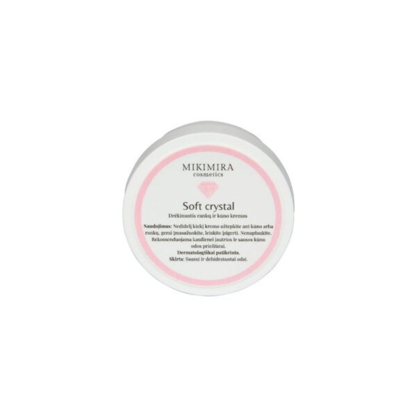 Mėginukas rankų ir kūno kremas „Soft crystal“